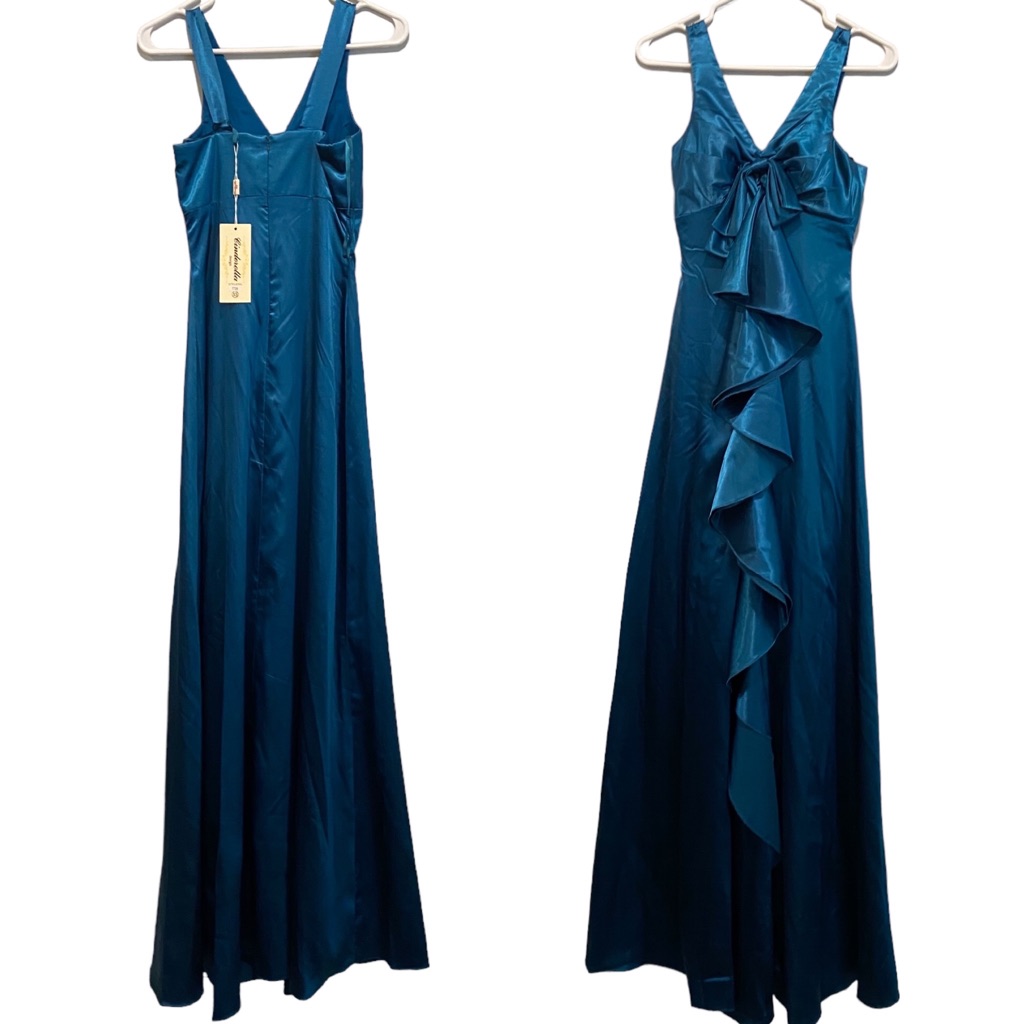 Cinderella Brand Dress For Prom, Wedding Events. New. Polyester Spandex. Teal